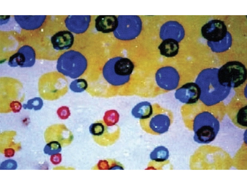 डोनट्स के फ्लेक्सो-प्रिंटिंग-दोष