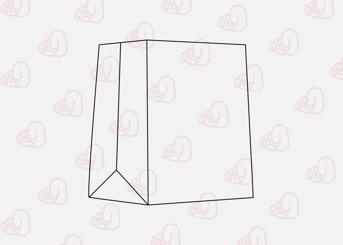 स्क्वायर-बॉटम-पेपर-बैग-मॉडल