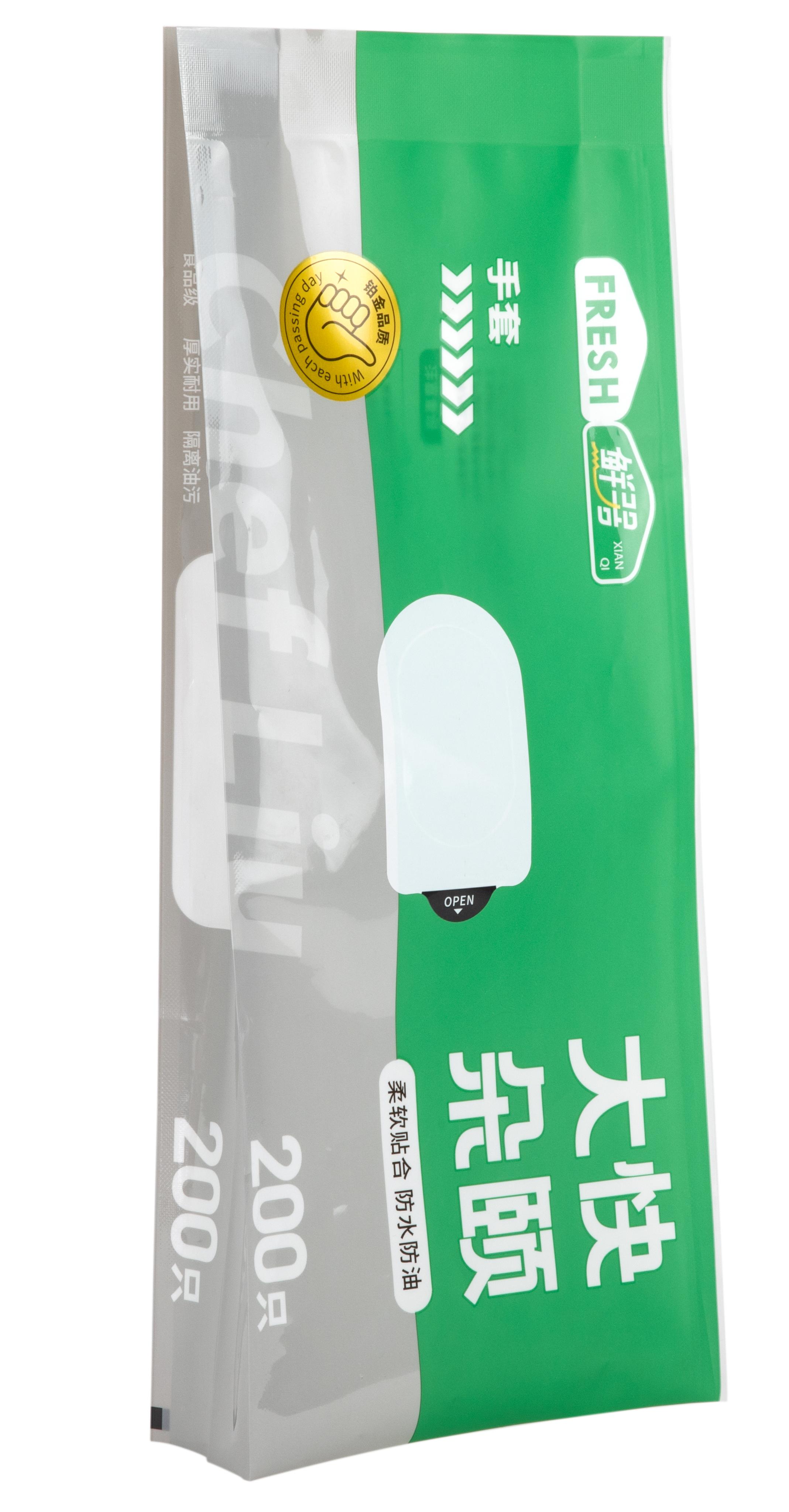 चार-पक्ष सील थैली