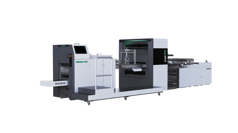 Oyang16c रोल-फेड शार्प बॉटम पेपर बैग मशीन