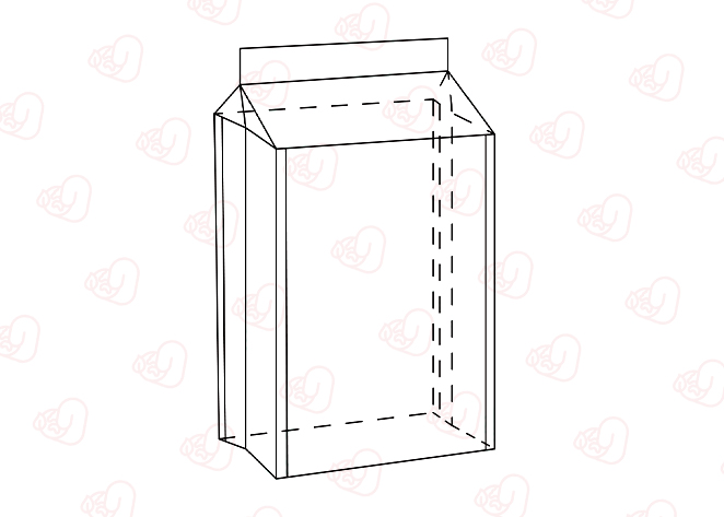 क्वाड साइड सील पाउच बैग मॉडल