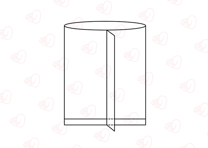 सेंटर सील पाउच (तकिया बैग)