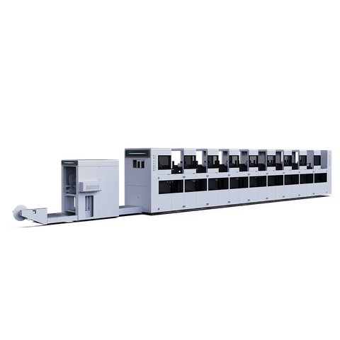 OYANG 7 ONL-350PART I लैमिनेटिंग डाई कटिंग यूनिट